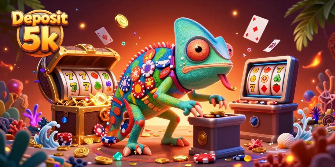 Menangkan slot dengan Deposit 5k, menikmati fitur sultan dan jackpot besar di kasino.