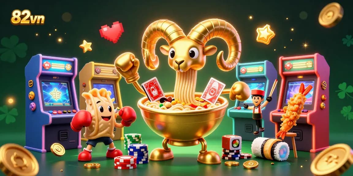 Experience the thrill of 82vn online casino gaming with colorful characters and dynamic visuals