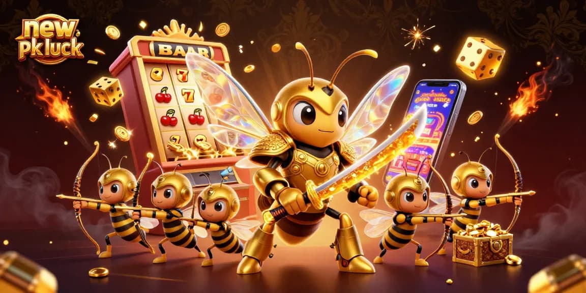 Spin jackpots at new pk luck casino with vibrant slots and thrilling game elements bursting with rewards.