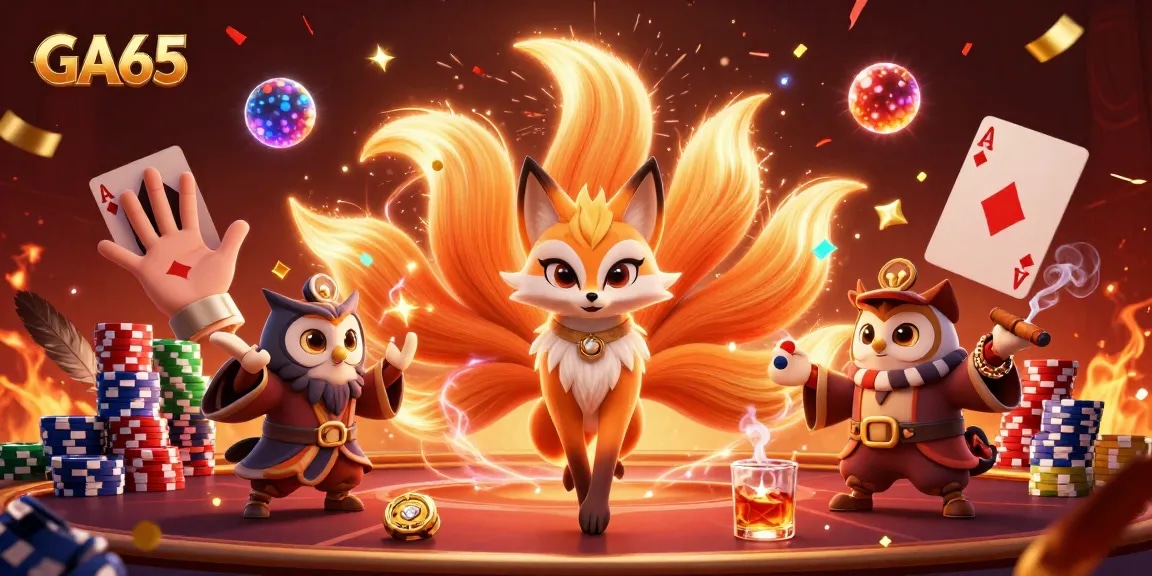 Experience the thrilling action at GA65 with vibrant spirits and a lively poker scene.