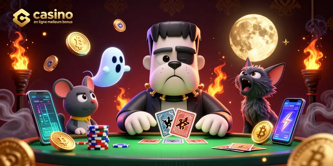 Découvrez les meilleurs bonus de casino en ligne pour 2026 avec notre illustration dynamique et colorée.