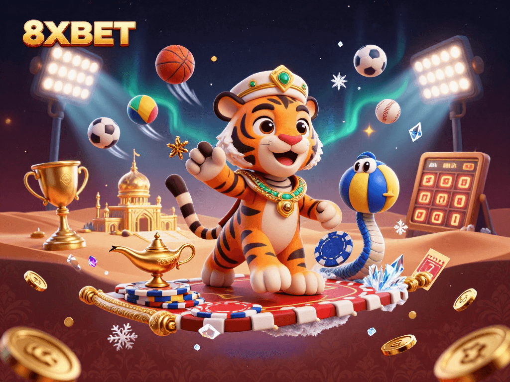 Enjoy thrilling moments with 8XBET as the tiger sultan spins sports excitement in a magical casino adventure.