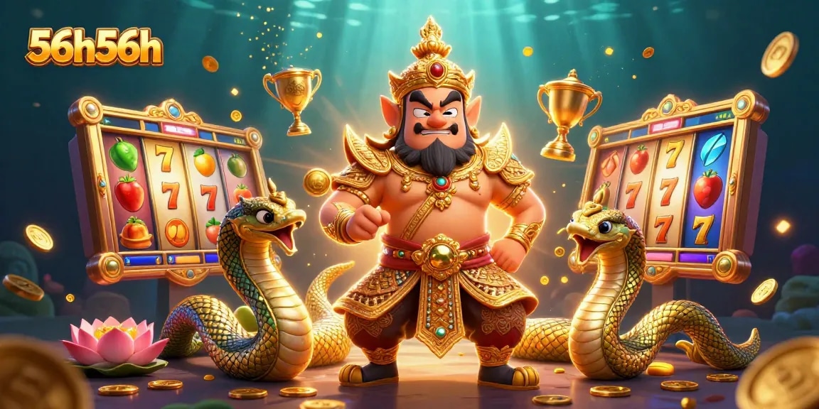O slot 56h56h apresenta elementos vibrantes e emocionante ação com moedas e prêmios.