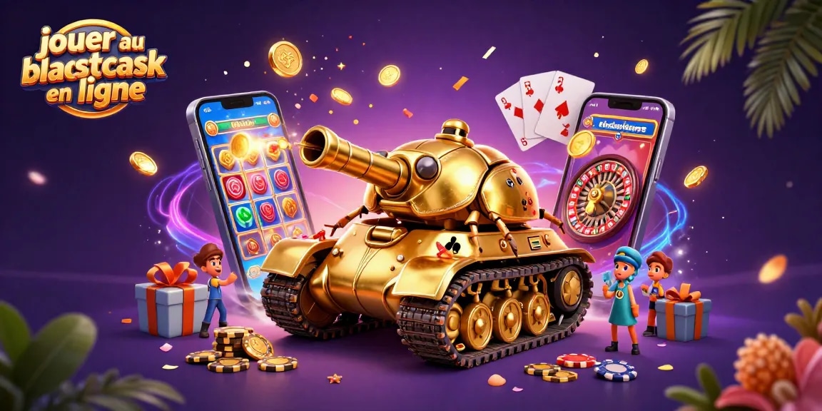 Jouer au blackjack en ligne dans un fascinant casino miniature illustré, avec des détails riches.