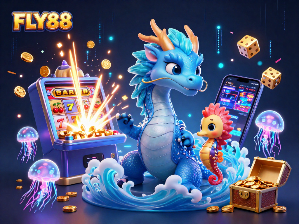 Experience the vibrant gaming world of FLY88 with magical characters and thrilling jackpot adventures.