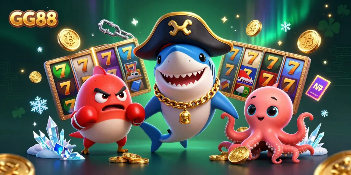 Engage with GG88's exciting slot game scene featuring colorful characters and dynamic game elements.