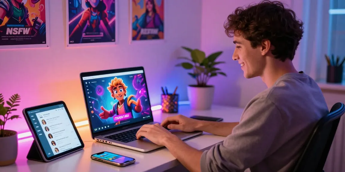 Engaging in nsfw ai chat on a vibrant platform showcasing virtual characters and user-friendly interface.