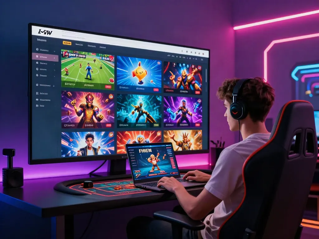 Engaging online gaming experience at https://five888vin.com/ showcasing vibrant game options and user interaction.