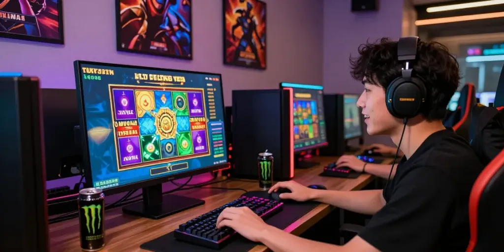 Exciting luxury333 online slot game scene capturing vibrant player engagement and immersive gaming atmosphere.