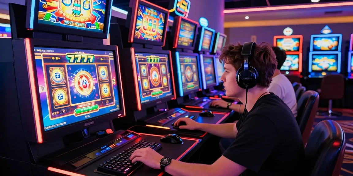 Player enjoying immersive slot777 experience at vibrant virtual casino