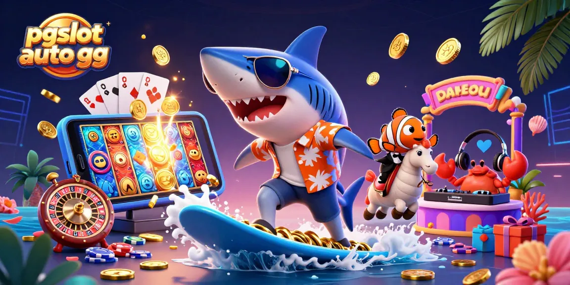 Experience the fun of pgslot auto gg while riding a wave of gold coins and exciting games!