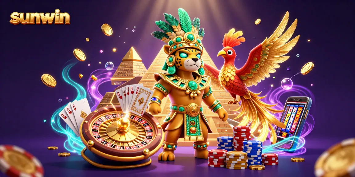 Experience thrilling gameplay at sunwin with vibrant visual elements and captivating casino features.