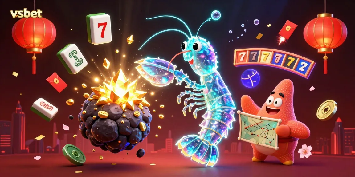 Experience the vibrant adventure of betting at vsbet, featuring a galactic samurai mantis shrimp and explosive golden wins!