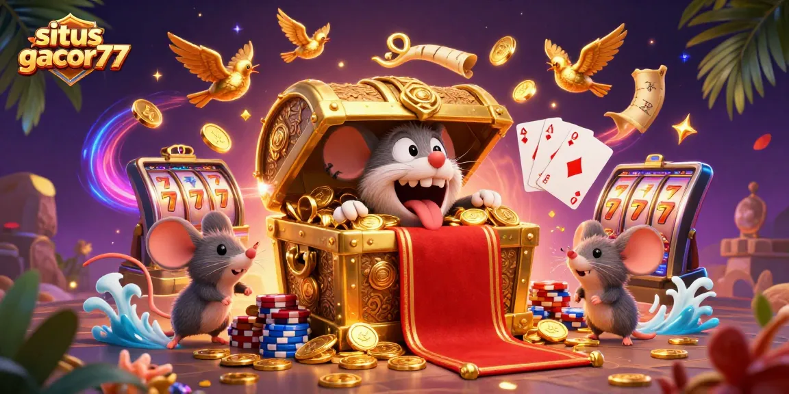 situs gacor77 menghadirkan petualangan kasino dengan kekayaan melimpah dari karakter 3D yang menarik