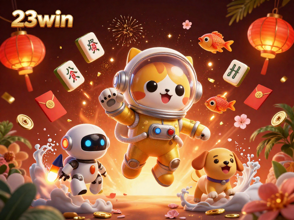 Experience thrilling gameplay at 23win with vibrant casino elements and dynamic characters to enhance winning chances.