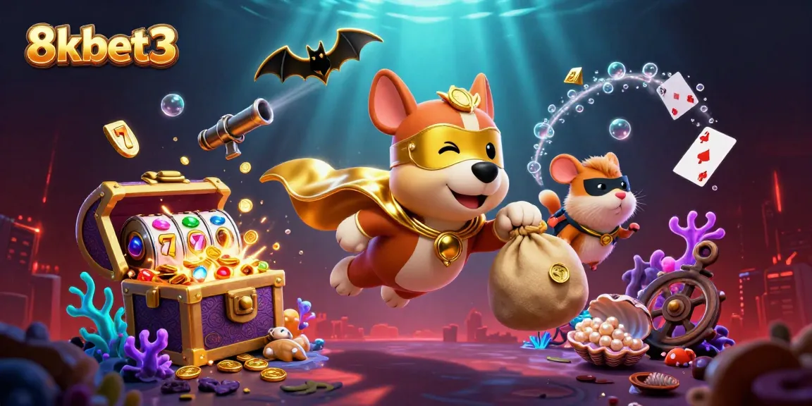 Experience the thrilling 8kbet3 adventure with exciting slots and underwater treasures!