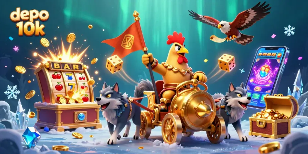 Engage in exciting gameplay with depo 10k and vibrant casino themes featuring dynamic 3D elements.