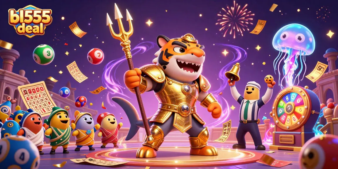 Engage in thrilling gameplay with bl555 deal's underwater casino featuring vibrant lottery balls and exciting prizes!