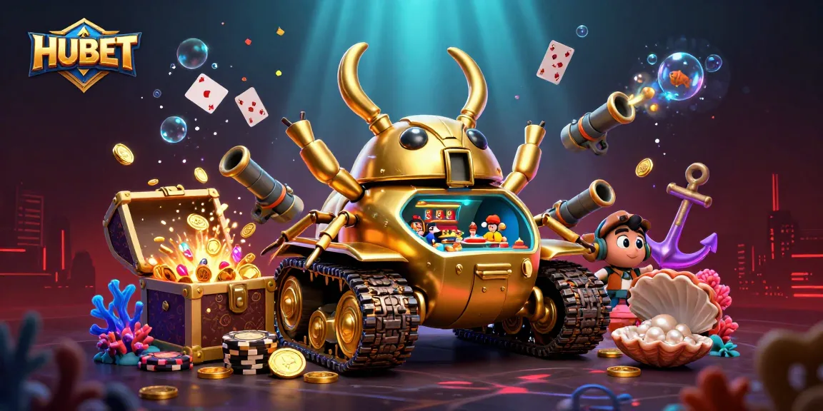 Engage in exhilarating gambling with HUBET's dynamic casino scene featuring vibrant actions and colorful elements.