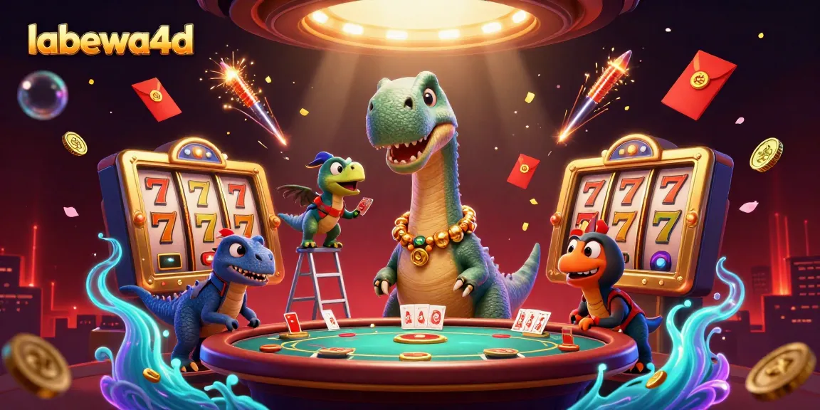 labewa4d menyajikan pengalaman bermain kasino dengan brontosaurus dan raptor menarik.