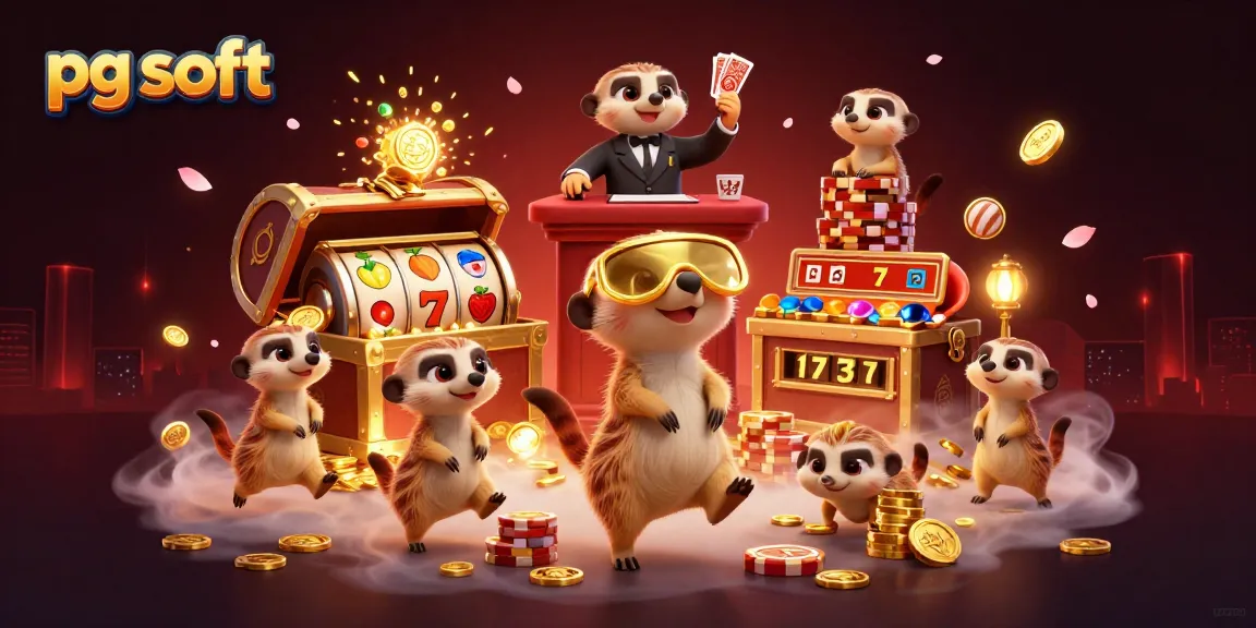Experience high stakes with pg soft slots in an immersive and vibrant casino scene.